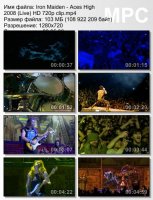 Клип Iron Maiden - Aces High (Live) HD 720p (2008)