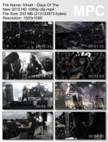 Клип Almah - Days Of The New HD 1080p (2012)