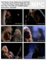 Клип Ozzy Osbourne & Lita Ford - Close My Eyes Forever (2008)