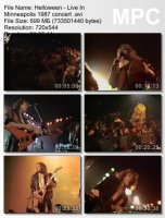 Helloween - Live In Minneapolis (DVDRip) (1987)