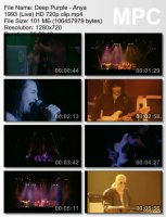 Клип Deep Purple - Anya (Live) HD 720p (1993)