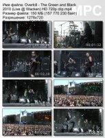 Клип Overkill - The Green and Black (Live @ Wacken) (HD 720p) (2010)