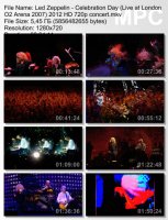 Led Zeppelin - Celebration Day (Live at London O2 Arena 2007) (HD 720p) (2012)
