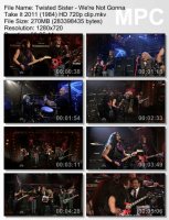 Клип Twisted Sister - We\\\'re Not Gonna Take It HD 720p (2011)