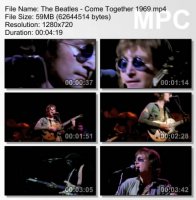 Клип The Beatles - Come Together HD 720p (1969)