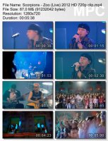 Клип Scorpions - Zoo (Live) HD 720p (2012)
