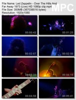 Клип Led Zeppelin - Over The Hills And Far Away (Live) (HD 1080p) (1973)
