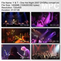 Y&T - One Hot Night (DVDRip) (2007)