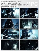 Клип Arch Enemy - War Eternal HD 720p (2014)