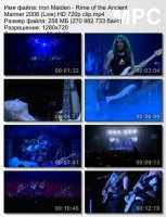 Клип Iron Maiden - Rime of the Ancient Mariner (Live) HD 720p (2008)