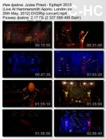 Judas Priest - Epitaph (Live At Hammersmith Apollo, London on 26th May, 2012) (DVDRip) (2013)