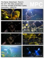 Motorhead - Rock In Rio HD 720p (2011)