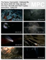 Клип Hammerfall - Hallowed Be My Name HD 720p clip (2009)