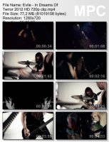 Клип Evile - In Dreams Of Terror HD 720p (2012)