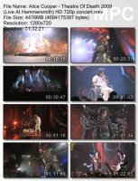 Alice Cooper - Theatre Of Death (Live At Hammersmith) HD 720p (2009)