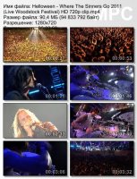 Клип Helloween - Where The Sinners Go (Live Woodstock Festival) HD 720p (2011)