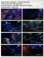 Клип Rainbow - Hunting Humans (Live) HD 720p (1995)